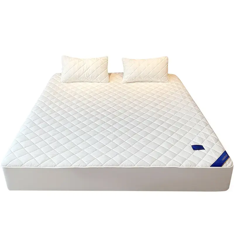 Wormwood Quilted Bed Protector with Pillow Covers - Image 9