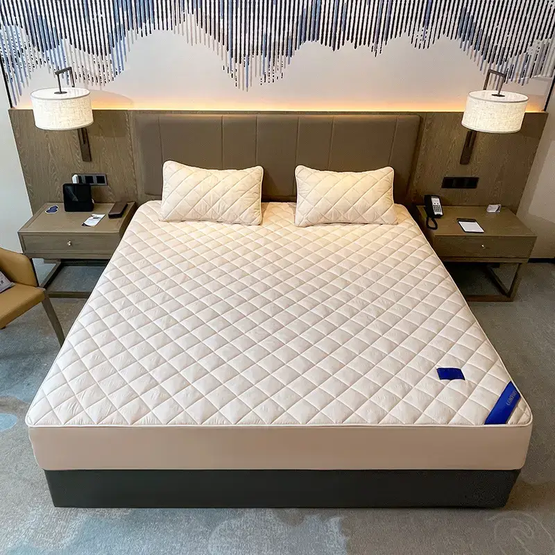 Wormwood Quilted Bed Protector with Pillow Covers - Image 4