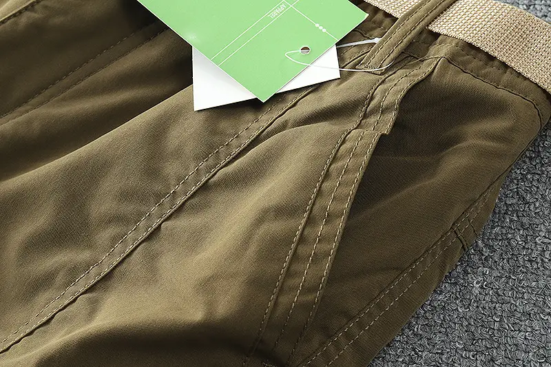 Men's Fleece Lined Windproof Pants Olive Green — feature 35