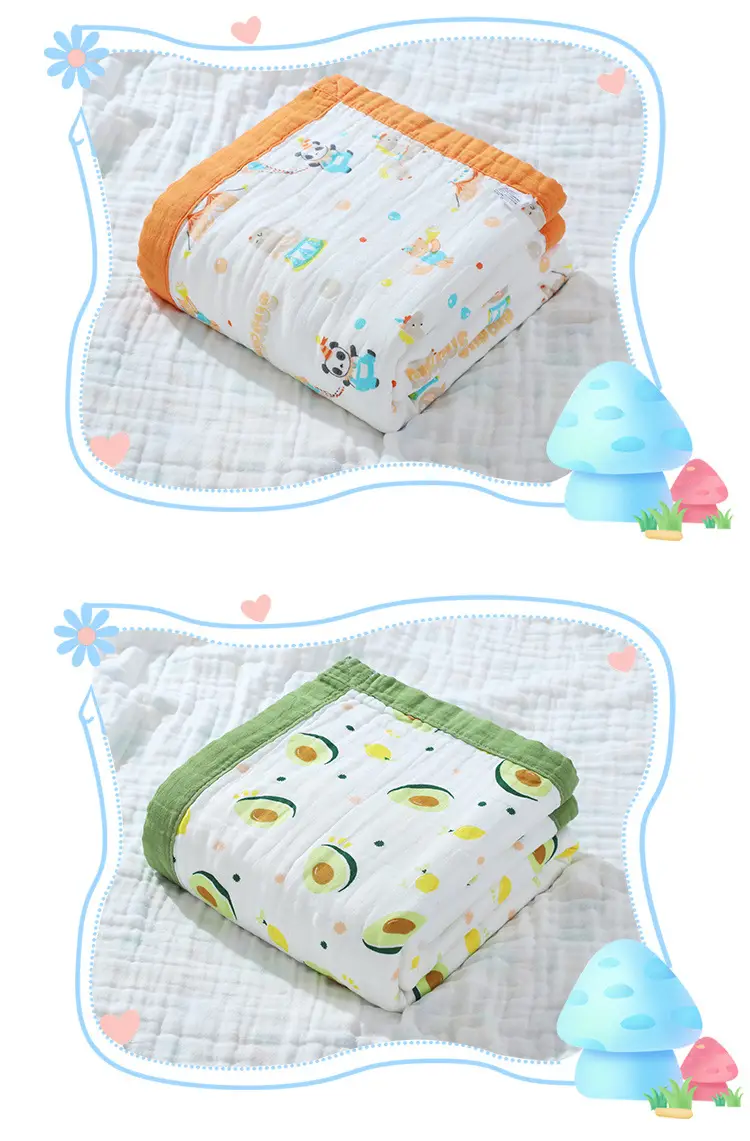 Wide-brimmed Baby Bath Towel Cotton Pink Cartoon — feature 11