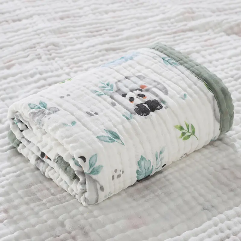 Wide-brimmed Baby Bath Towel Cotton Pink Cartoon - Image 11