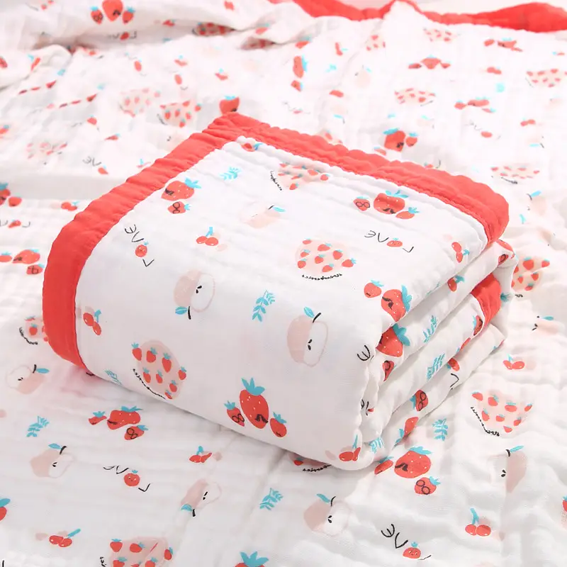 Wide-brimmed Baby Bath Towel Cotton Pink Cartoon - Image 18