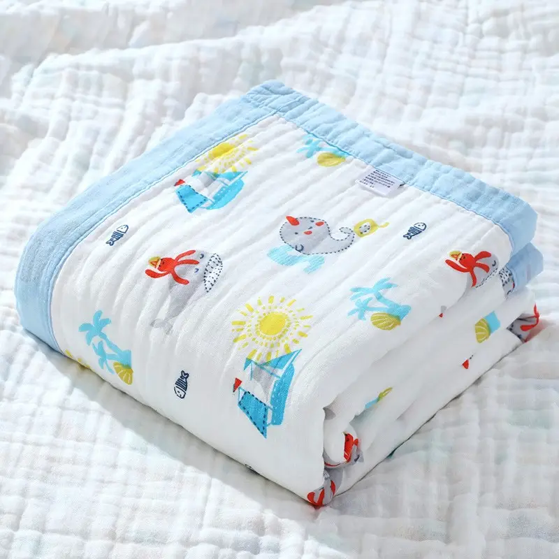 Wide-brimmed Baby Bath Towel Cotton Pink Cartoon - Image 22