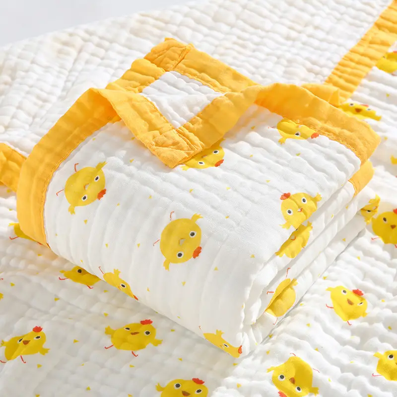 Wide-brimmed Baby Bath Towel Cotton Pink Cartoon - Image 25