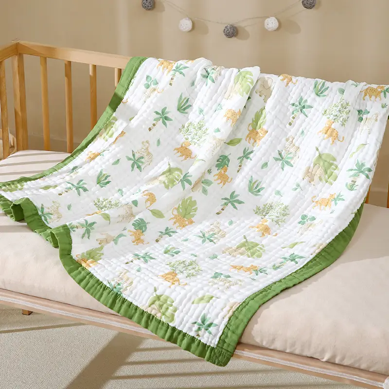 Wide-brimmed Baby Bath Towel Cotton Pink Cartoon - Image 7