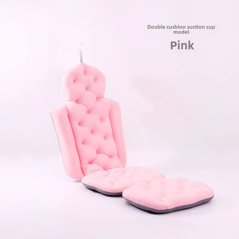 Pink Reclining Bath Mat for Adults - Image 2