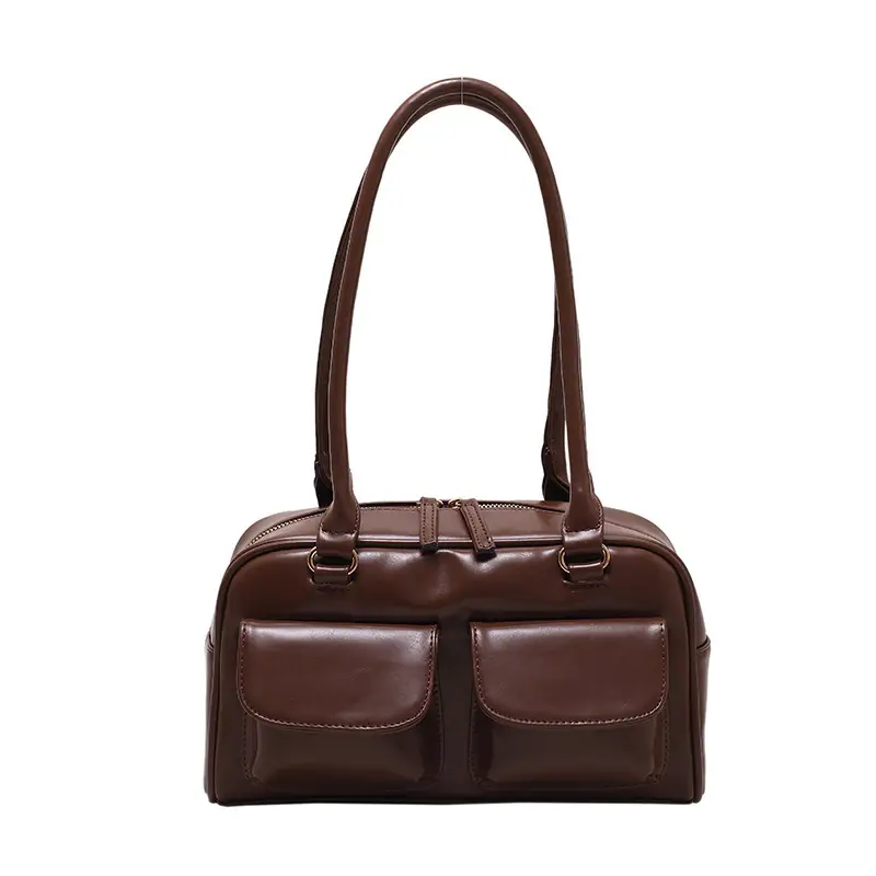 Women's Red Retro Underarm Bag 2022 Summer - Image 9