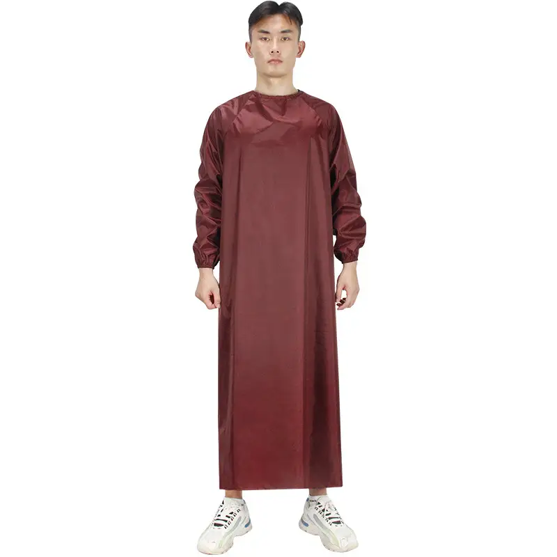 Men Women Waterproof Long Sleeve Kitchen Oil Proof Work Clothes - Image 29