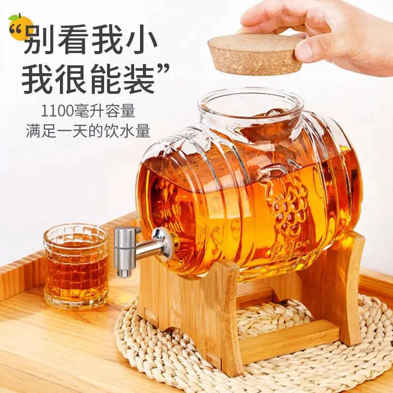 Wooden Saking Wine Glass Bottles for Home Use - Image 4