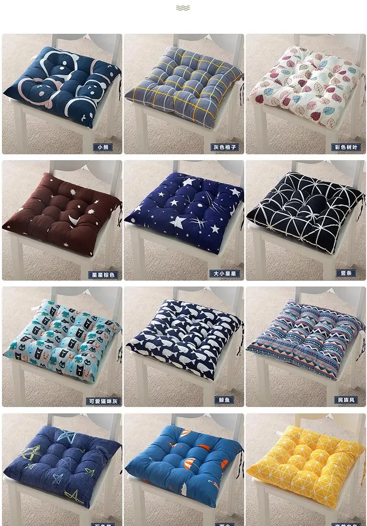 Factory Wholesale Cushion Chair Cushion Ass Cushion Student Thickened Bench Cushion Classroom Winter Office Sedentary Seat Cushion — feature 10