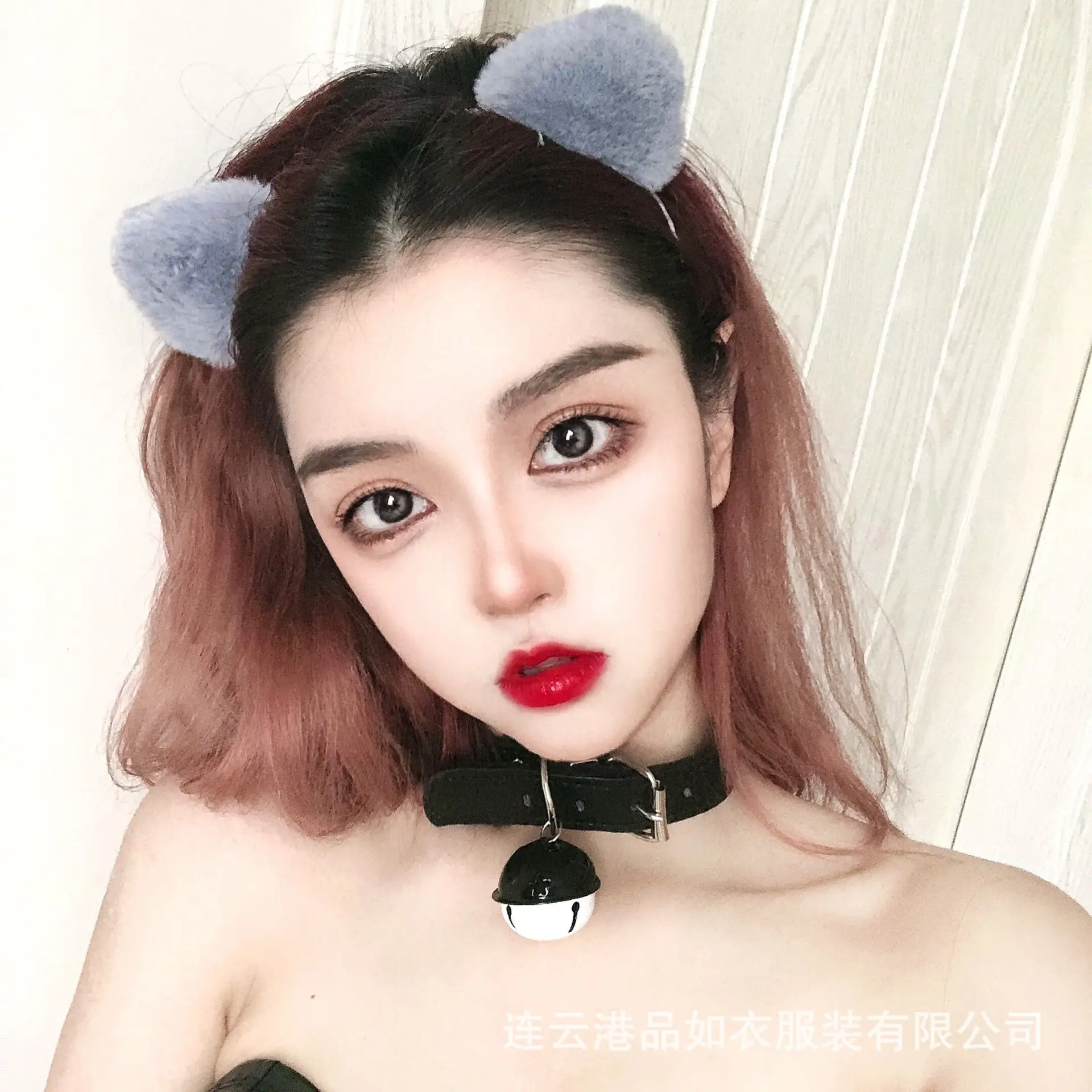 Lace Bell Collar Maid Adult Sexy Accessories Sweet Cute Bow - Image 5