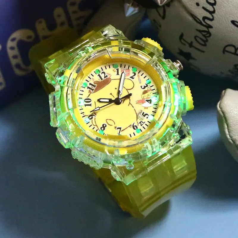 Sanrio Luminous Watch Pink Crystal Quartz for Girls - Image 17