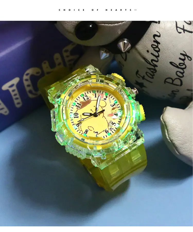 Sanrio Luminous Watch Pink Crystal Quartz for Girls — feature 15