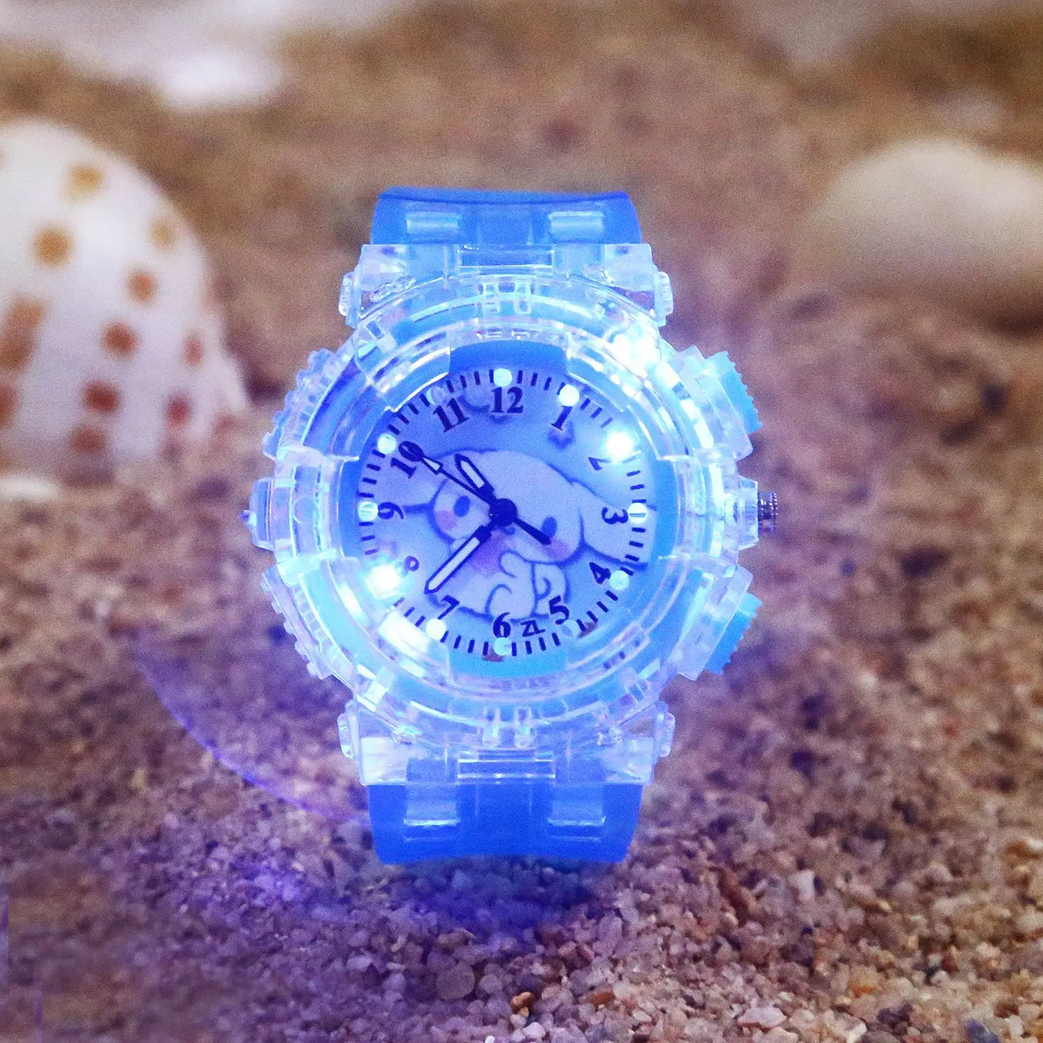 Sanrio Luminous Watch Pink Crystal Quartz for Girls — feature 19