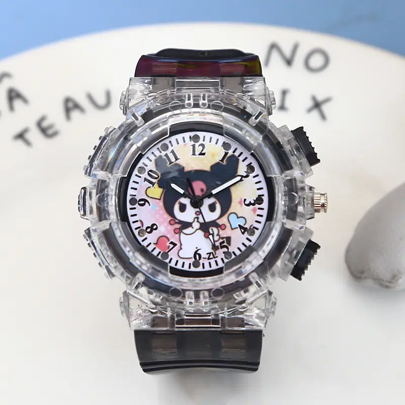 Sanrio Luminous Watch Pink Crystal Quartz for Girls — feature 30