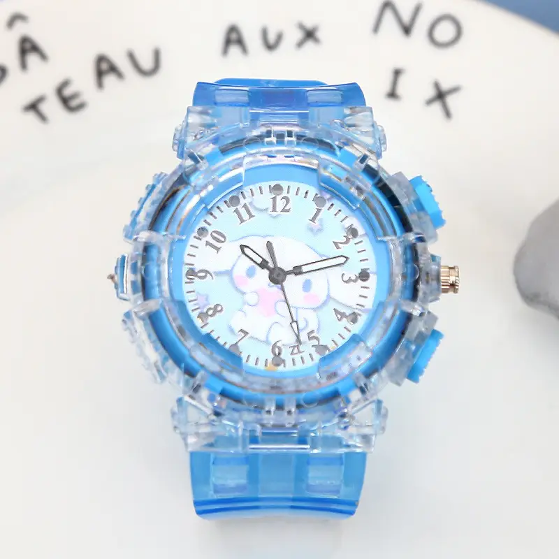 Sanrio Luminous Watch Pink Crystal Quartz for Girls — feature 37