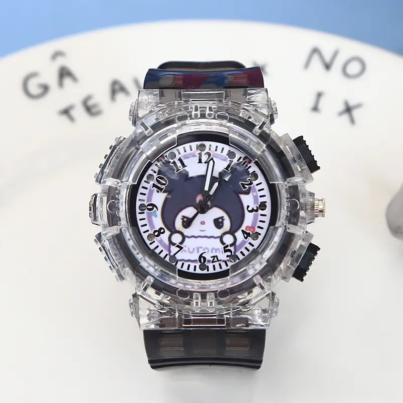 Sanrio Luminous Watch Pink Crystal Quartz for Girls — feature 36