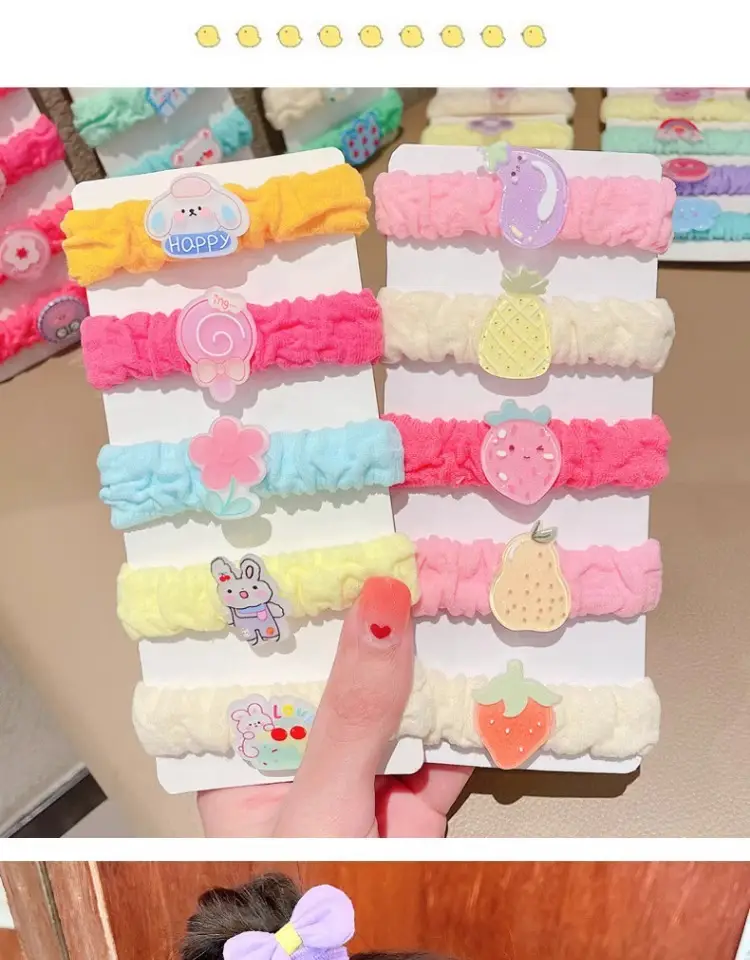 Princess Flower Hair Rope Towel Ring for Girls — feature 6