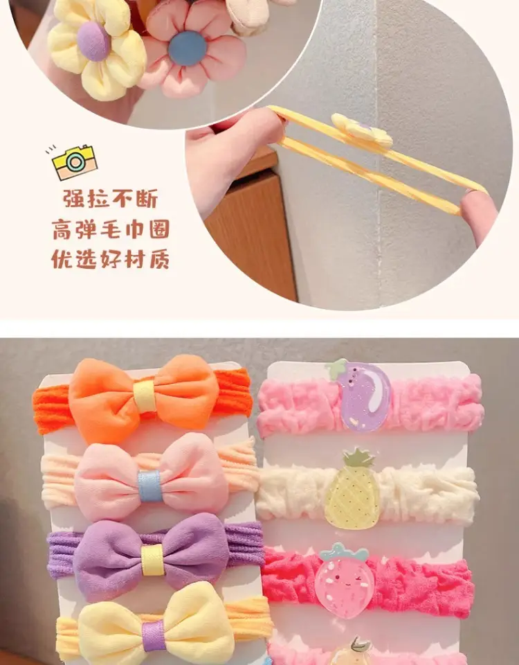 Princess Flower Hair Rope Towel Ring for Girls — feature 8