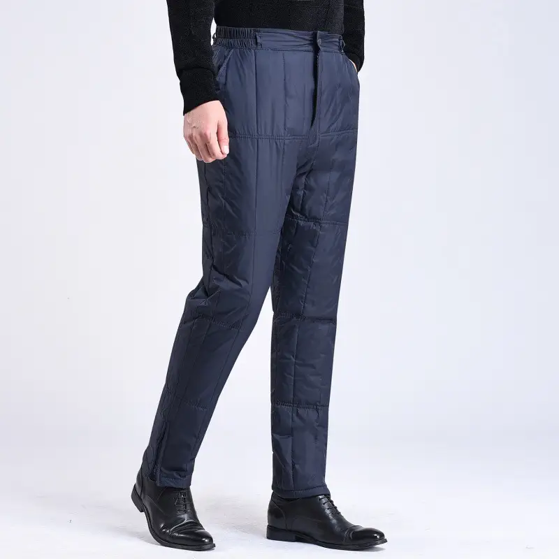 Men's Cold-proof Fat Pants Middle-aged Large - Image 6