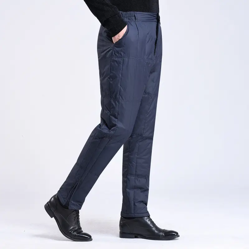 Men's Cold-proof Fat Pants Middle-aged Large - Image 7