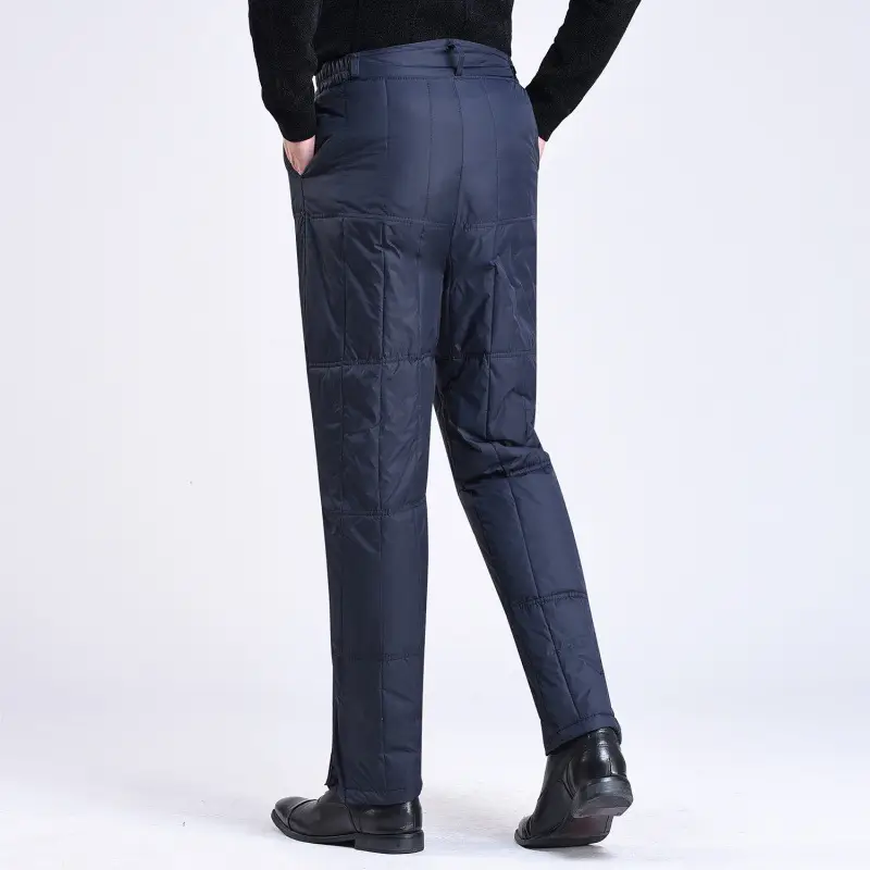 Men's Cold-proof Fat Pants Middle-aged Large - Image 2