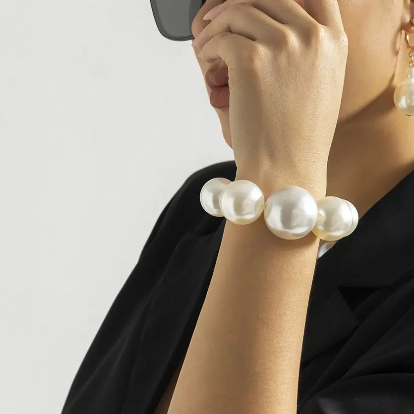 European American Cross Border Pearl Beaded Necklace - Image 2
