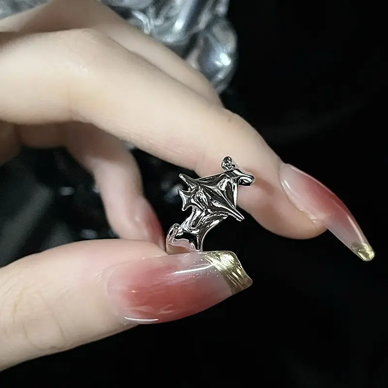 Star Design Open Ring Women's Fashionable Cool Irregular - Image 7