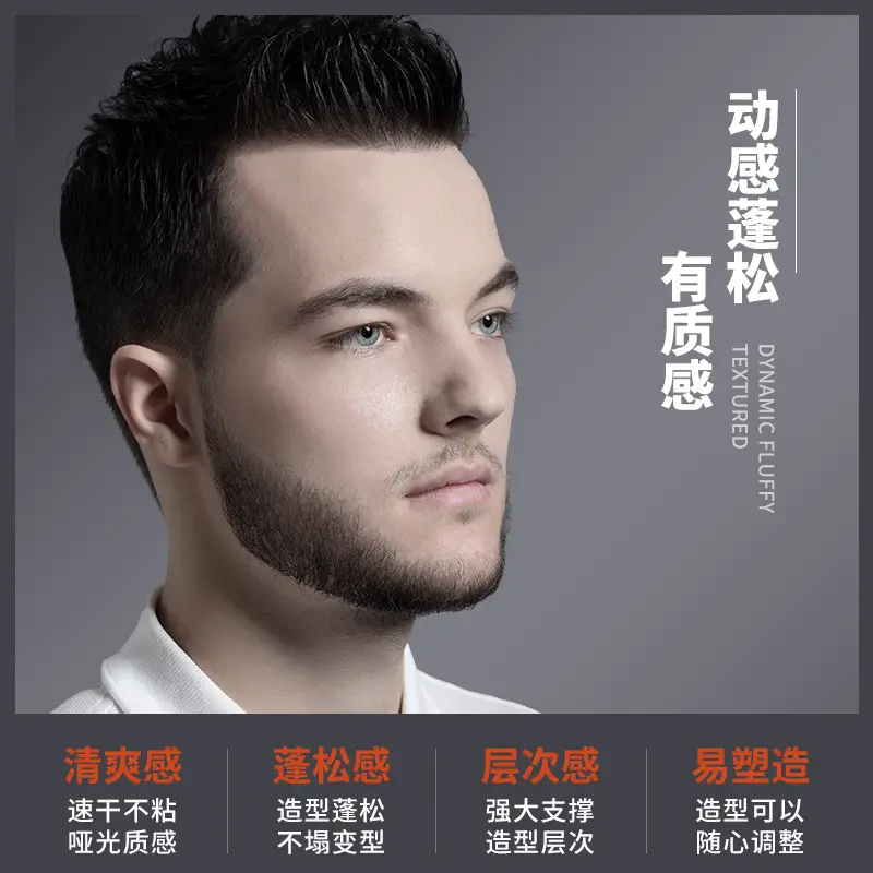 Junko Men Matte Hair Wax Natural 3D Styling