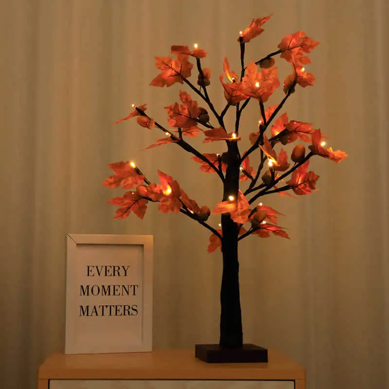 LED Maple Leaf Tree Decor for Home Autumn Decor - Image 3