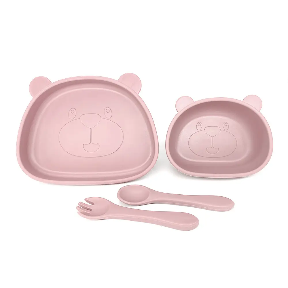 Silicone Bear Tableware Set for Infants & Toddlers - Image 2
