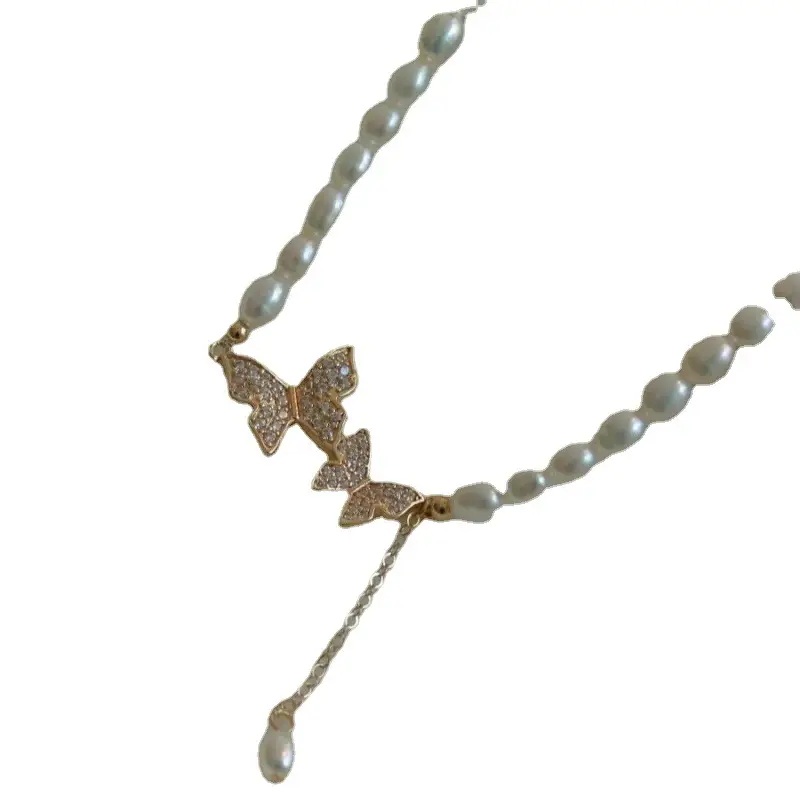 Pearl Bow Pendant Necklace Women's Luxury Accessible 2025 - Image 5
