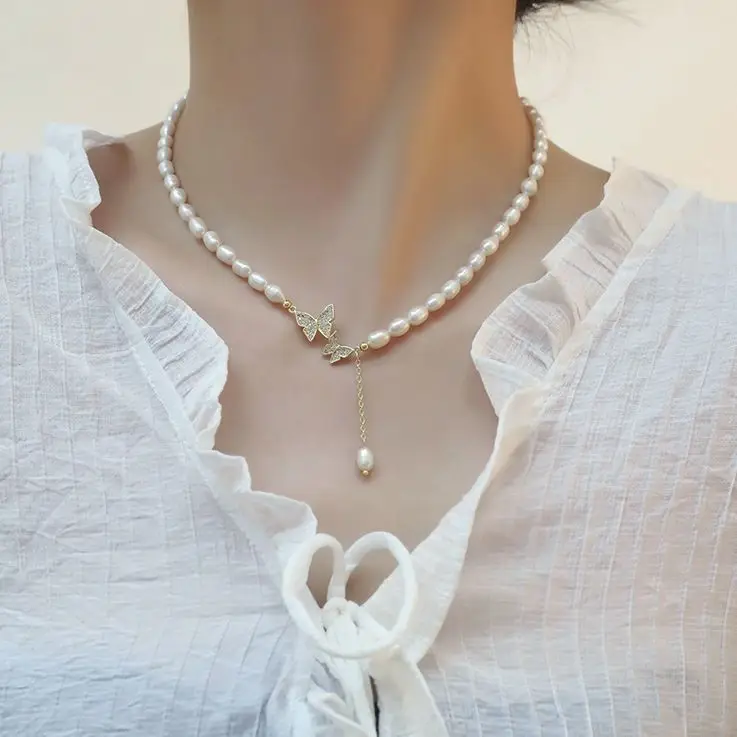 Pearl Bow Pendant Necklace Women's Luxury Accessible 2025 — feature 1