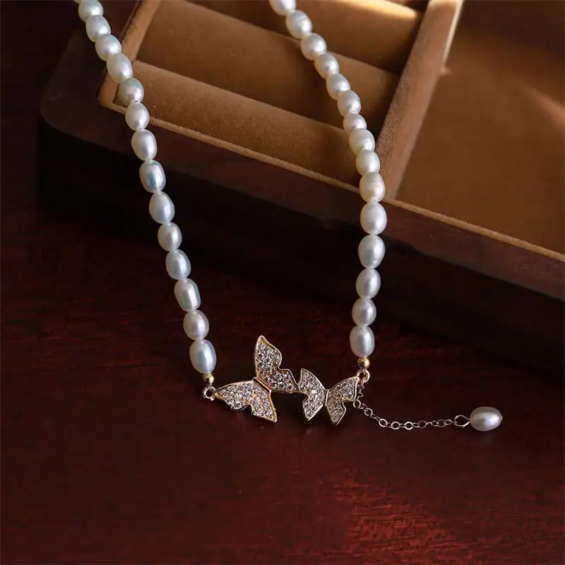 Pearl Bow Pendant Necklace Women's Luxury Accessible 2025 — feature 4