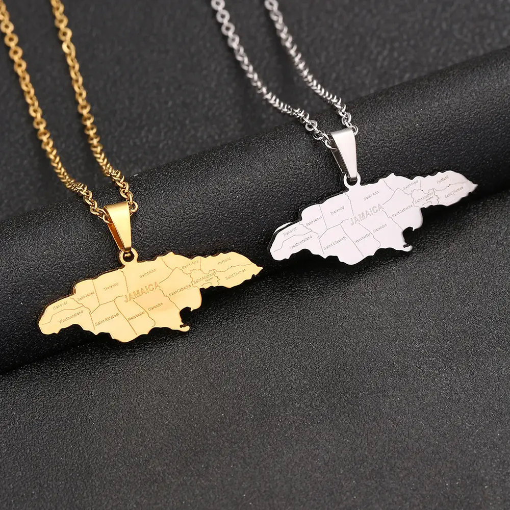 Stainless Steel Geometric Teeth Necklace for Couples Ethnic Style — feature 7