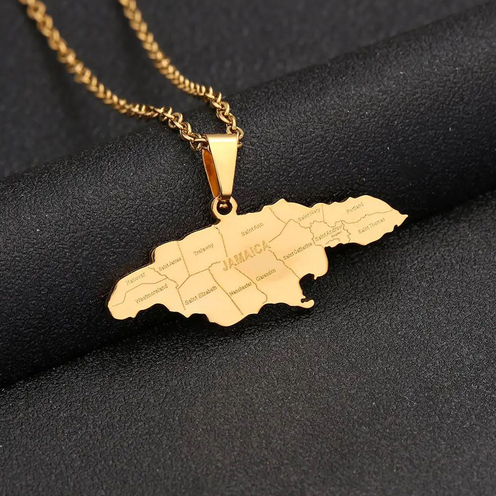 Stainless Steel Geometric Teeth Necklace for Couples Ethnic Style — feature 8