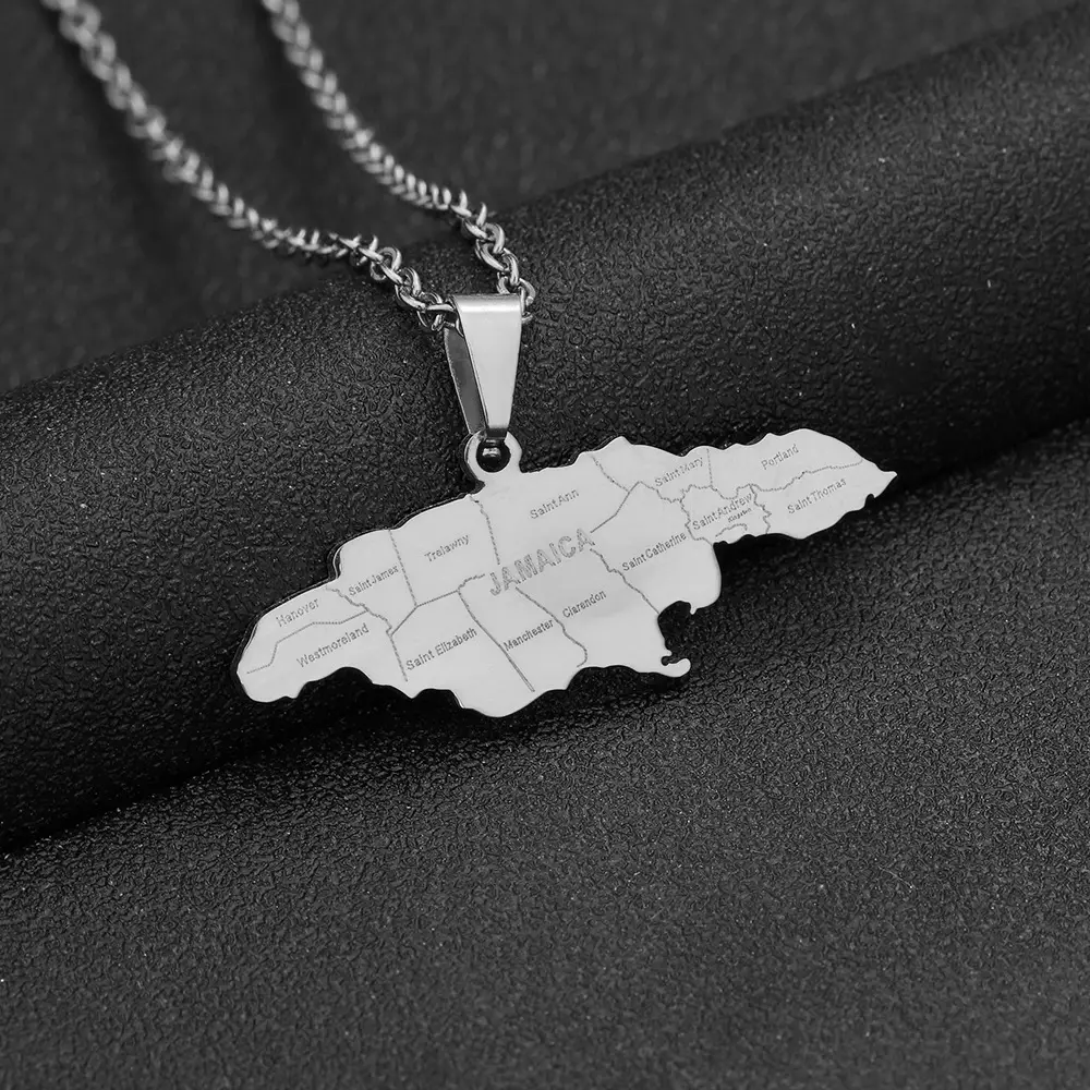 Stainless Steel Geometric Teeth Necklace for Couples Ethnic Style - Image 2