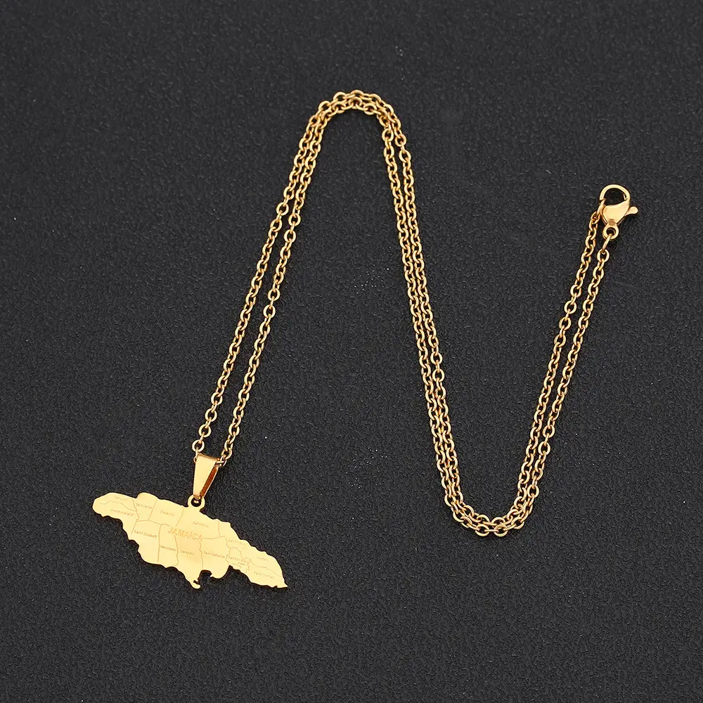 Stainless Steel Geometric Teeth Necklace for Couples Ethnic Style - Image 4