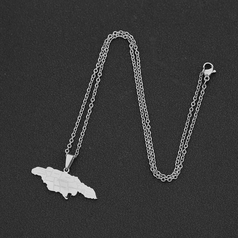 Stainless Steel Geometric Teeth Necklace for Couples Ethnic Style — feature 12