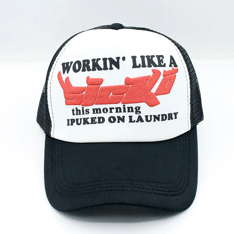 Pink Workin' Like A Lion Hat with Crown Design - Image 2