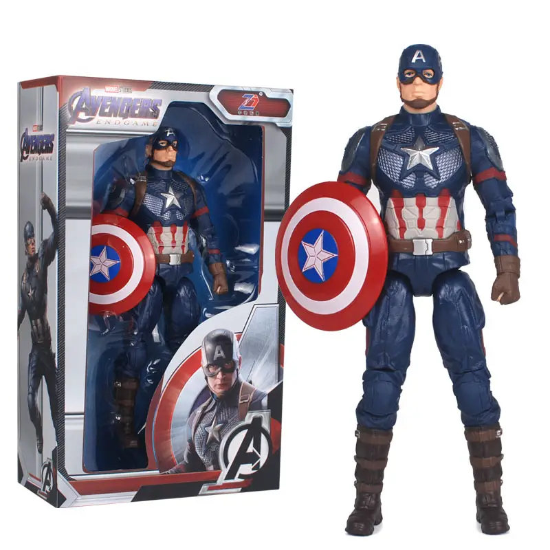 China Moving Toys Ordinary Edition 4/7/14 "Marvel Genuine Children's PVC Toys Ornaments Avengers Model