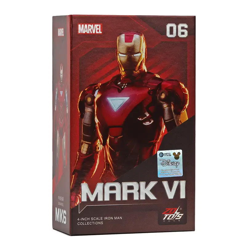 China Moving Toys Ordinary Edition 4/7/14 "Marvel Genuine Children's PVC Toys Ornaments Avengers Model