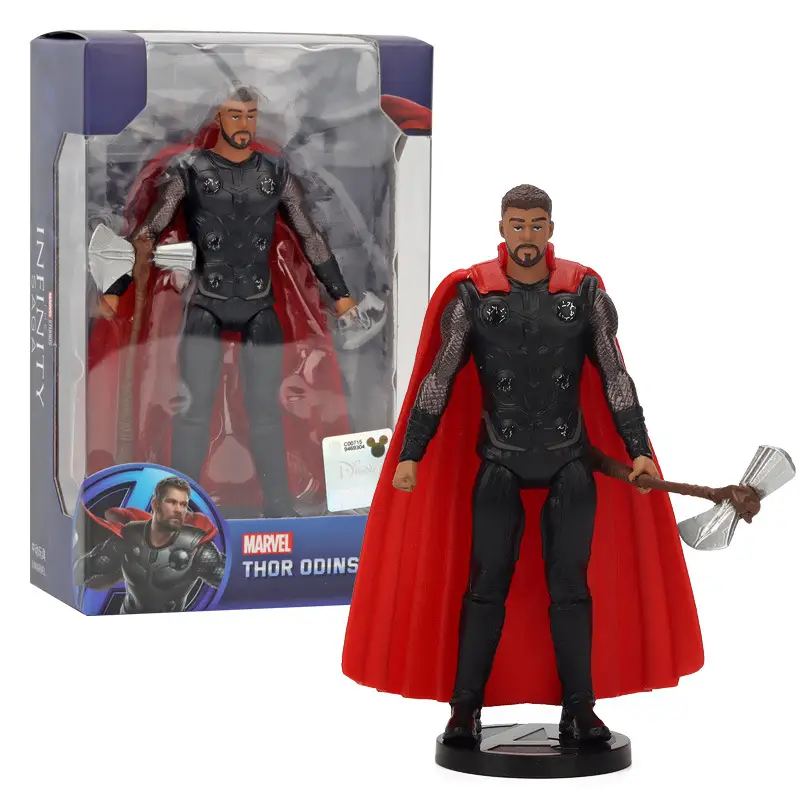 China Moving Toys Ordinary Edition 4/7/14 "Marvel Genuine Children's PVC Toys Ornaments Avengers Model