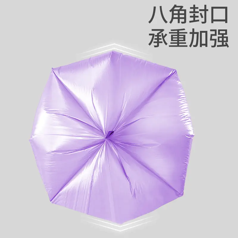 Purple Plastic Garbage Bag 150x45cm Non Toxic - Image 3