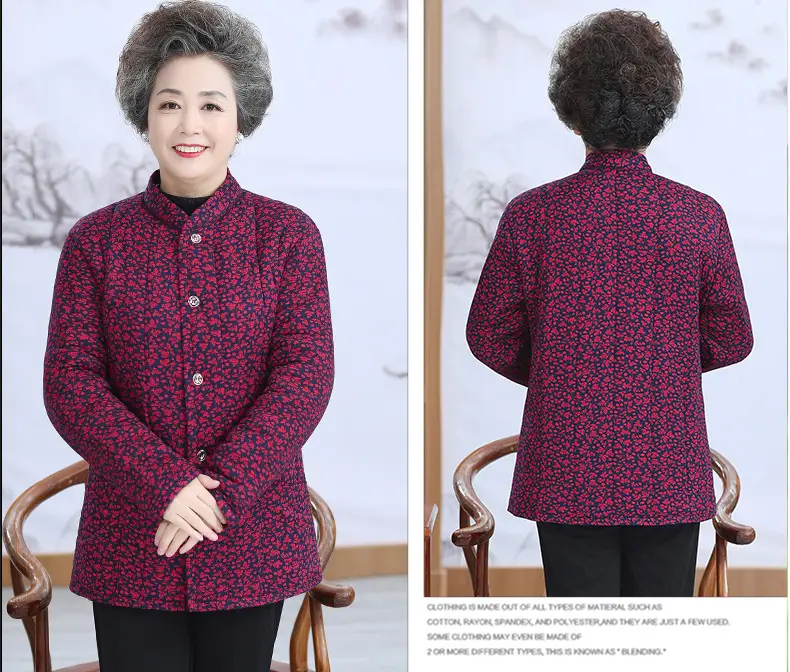 Grandma's Velvet Coat for Middle-aged Women Winter — feature 23