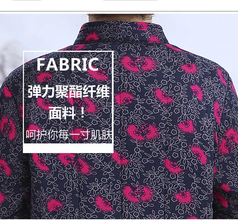 Grandma's Velvet Coat for Middle-aged Women Winter — feature 7