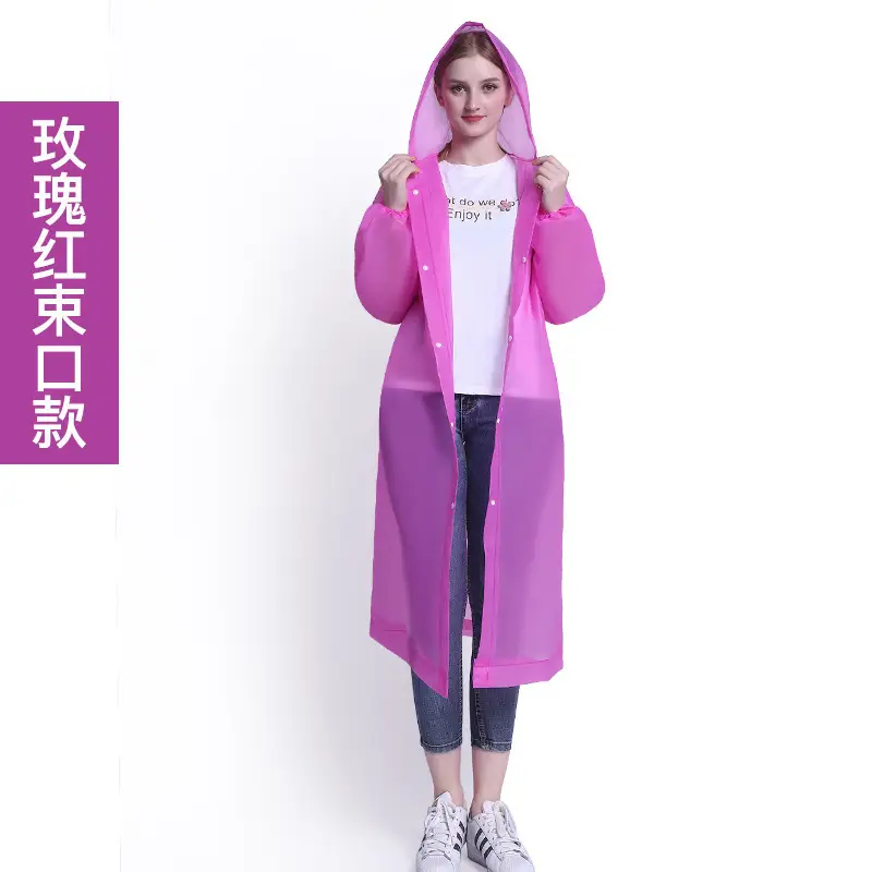 Long White Anti-Riot Poncho Raincoat for Men Women - Image 10