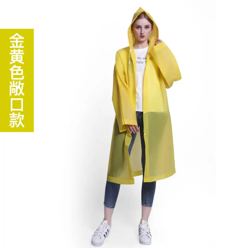 Long White Anti-Riot Poncho Raincoat for Men Women - Image 2