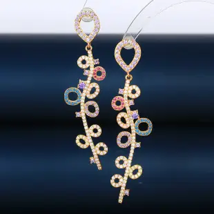 2022 Geometry Star Tassel Earrings Women S925 Silver — feature 19