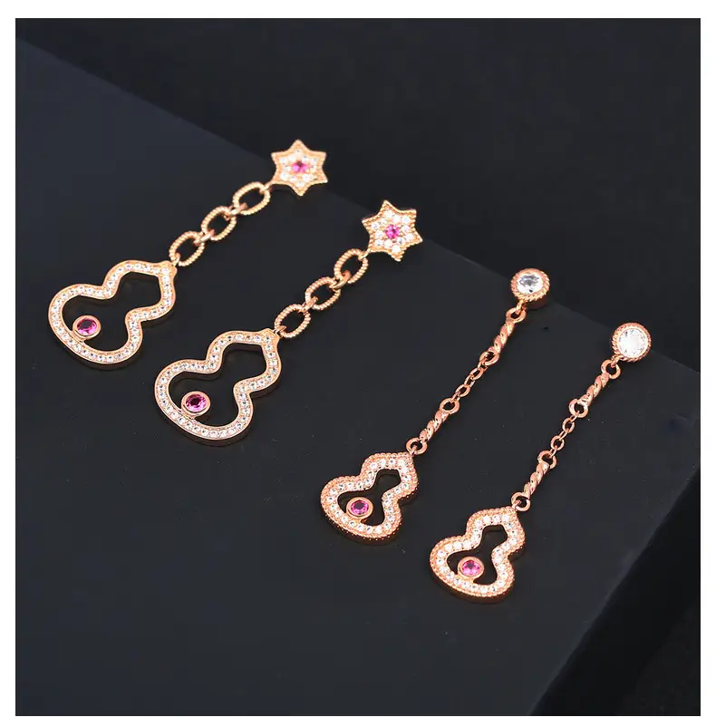 2022 Geometry Star Tassel Earrings Women S925 Silver — feature 33